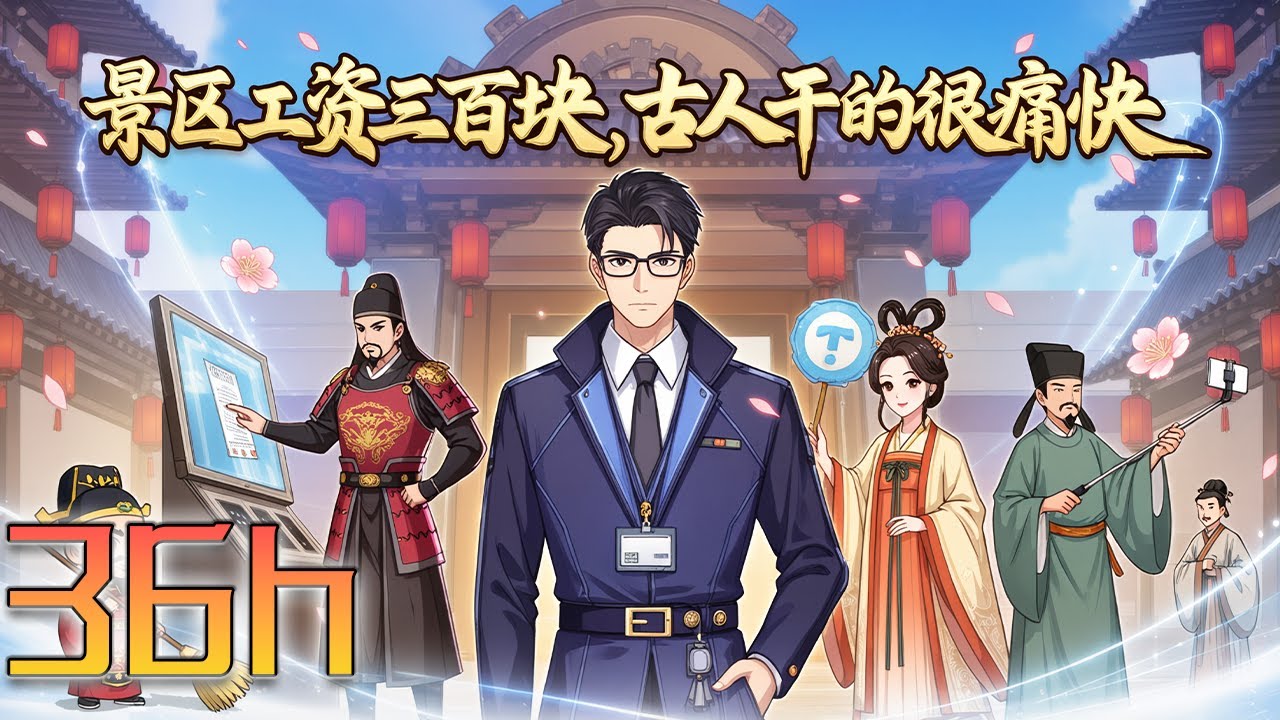 🔥【首播】《景区工资三百块，古人干的很痛快》💥第1~353章节：秦遥在平行世界继承濒临破产的景区，本想变卖，却绑定 NPC 系统，能从历史长河免费找来人为景区工作！ #小说 #推文 #ai漫画 #系统