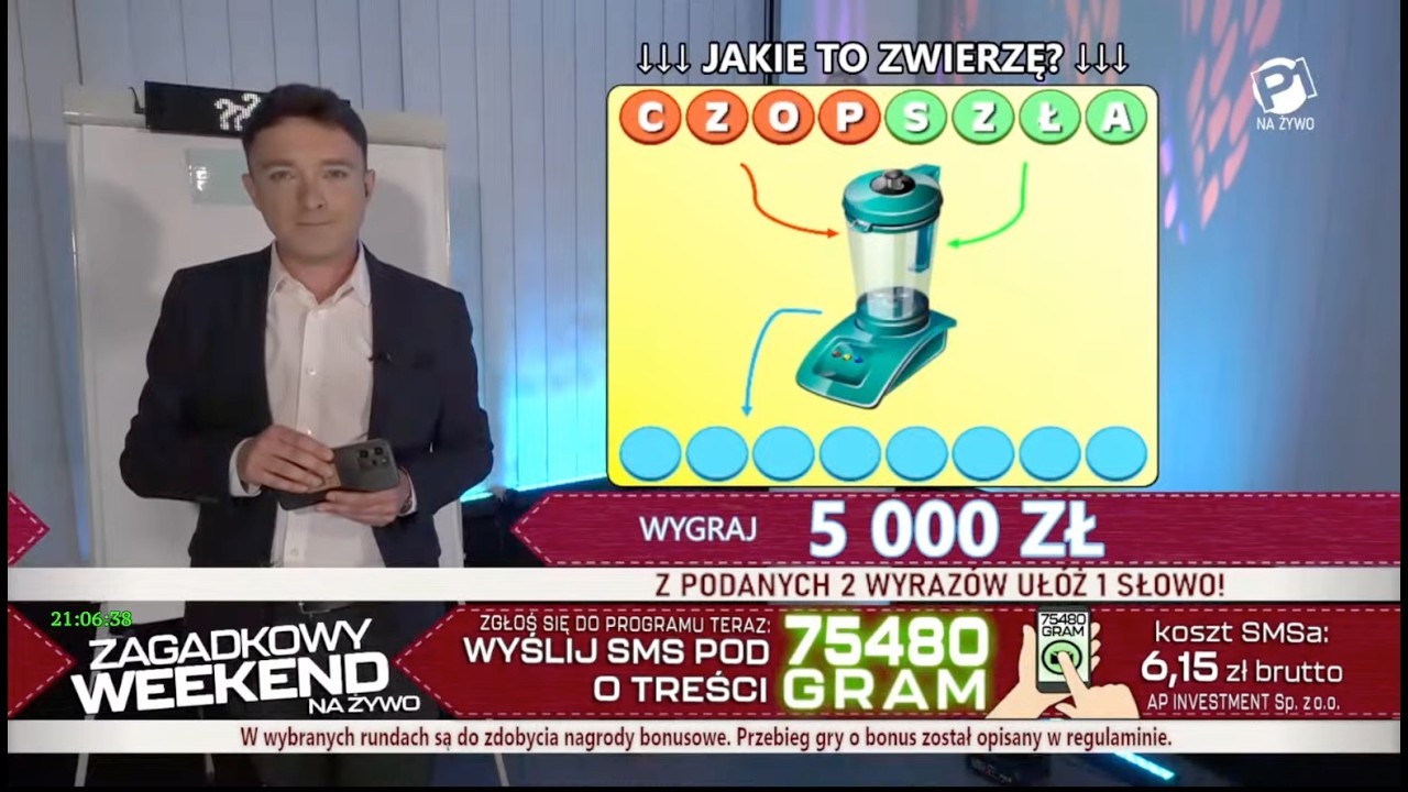 Zagadkowy Weekend na żywo  07.02.2026 (Polonia1)