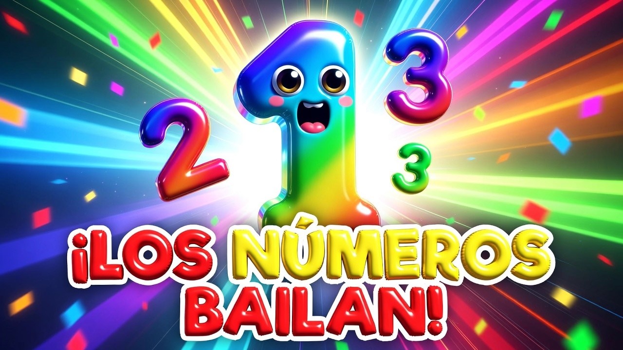¡Uno, Dos… a Bailar! 🔢 | Canción Infantil Educativa