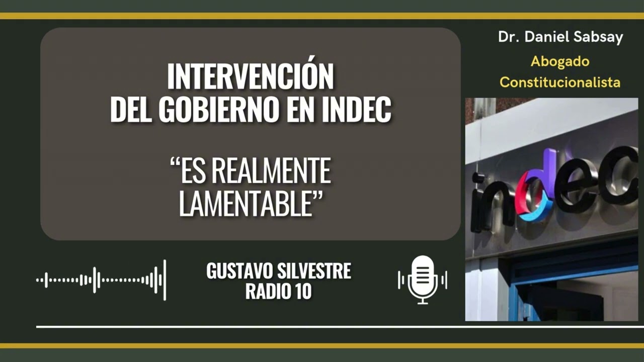 Intervención del gobierno en INDEC