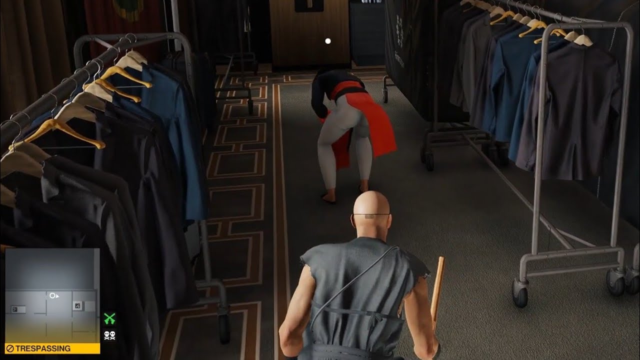 The Dragon (after update) Level 1 - Mall ninja - Hitman III