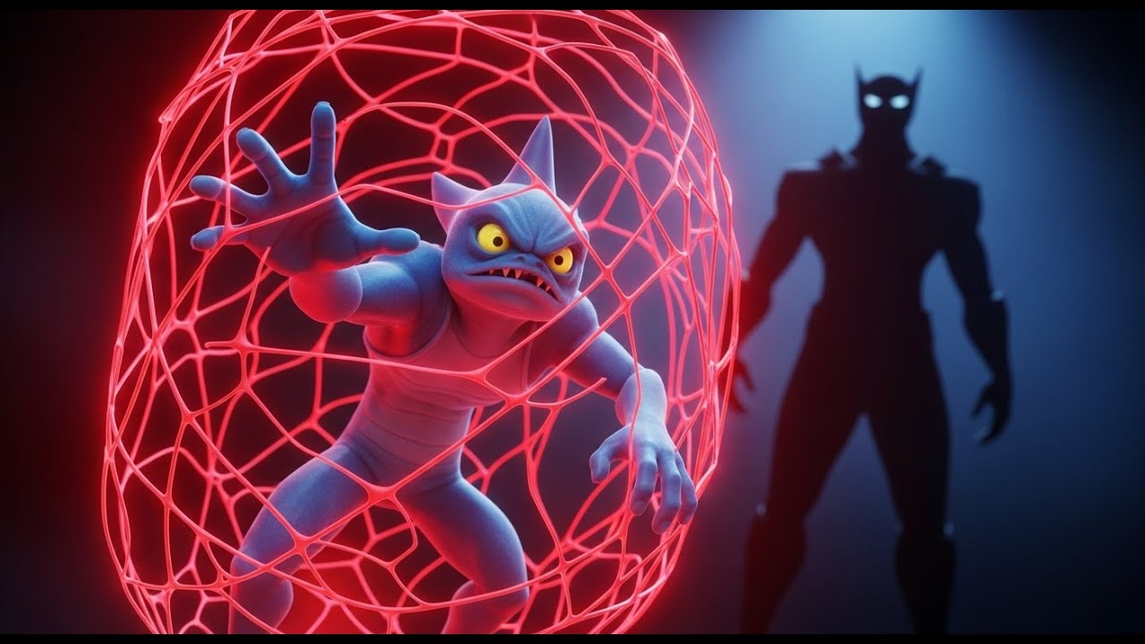 A Blue Creature With Super Powers vs Evil Scientist | Full Story