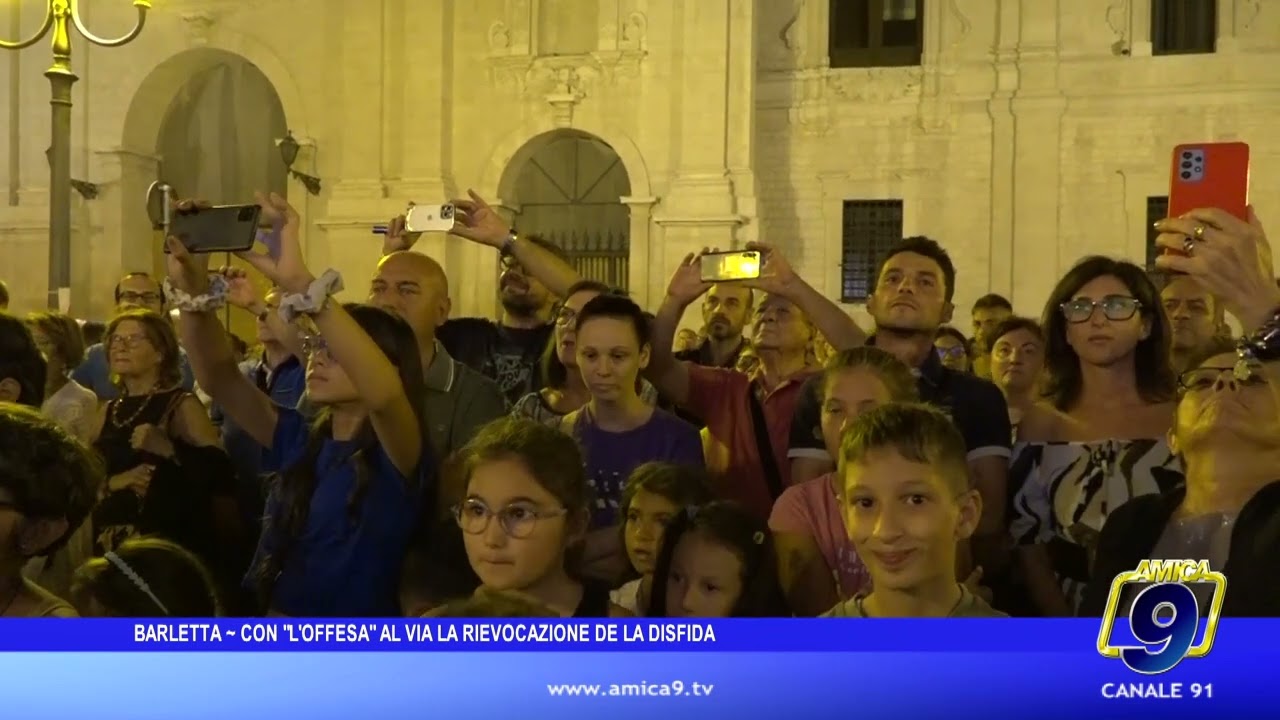 Con L'Offesa al via la rievocazione storica della Disfida di Barletta
