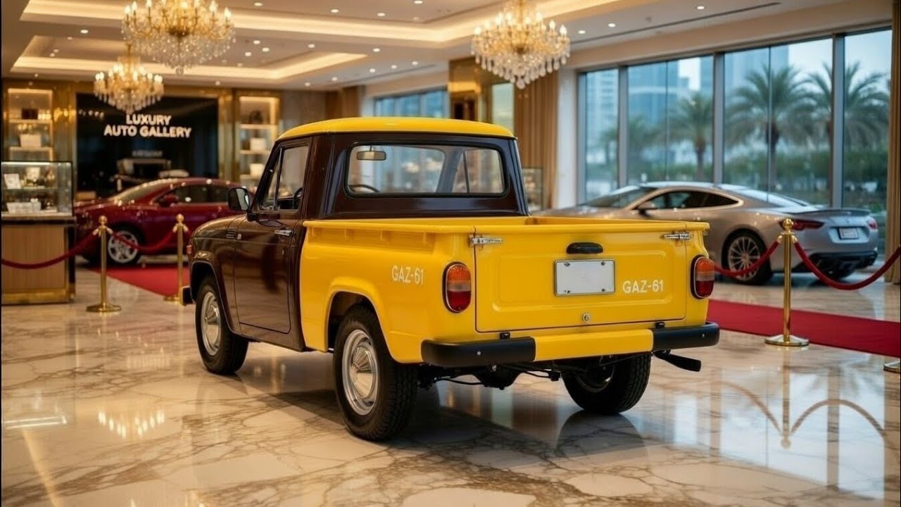 😍🔥 Новый GAZ-51 Pickup 2026 — Гибрид, Который Стирает Границы!