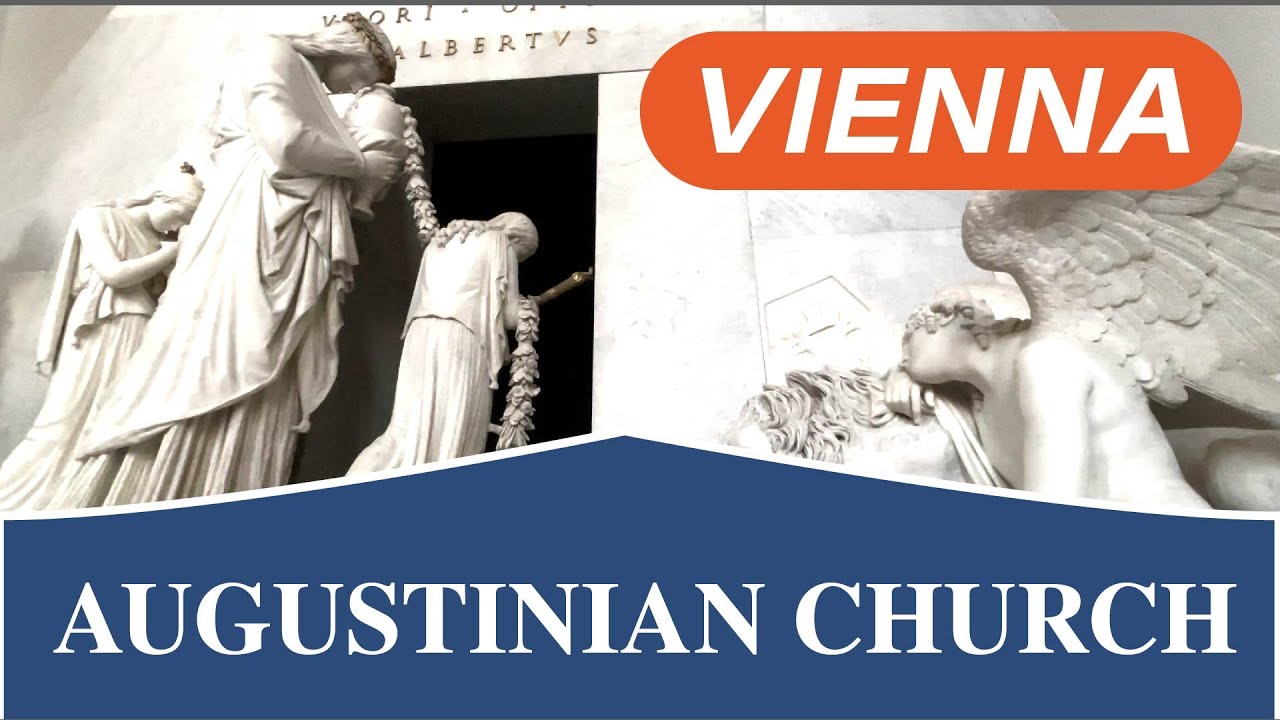 Church of the Augustinian Friars - Walking Tour VIENNA AUSTRIA March 2022 - 4K.