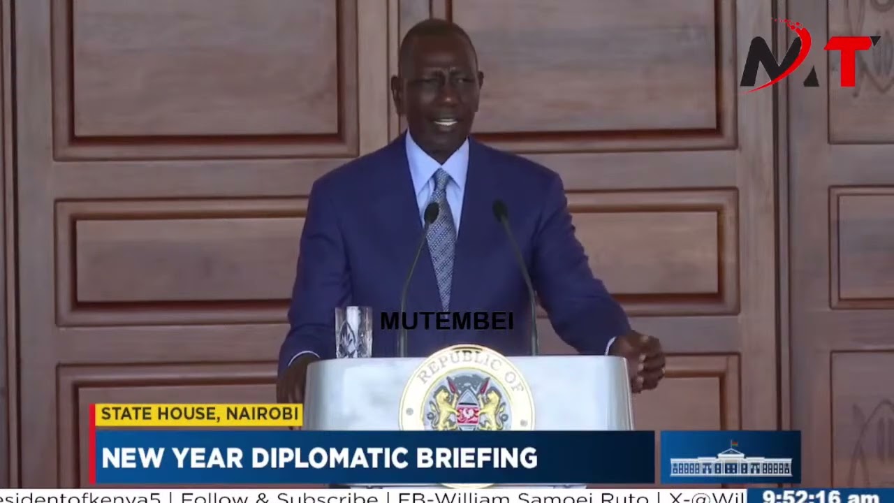 Ruto Thanks the Diplomats for helping him Develop Kenya in a Way he never Imagined!!
