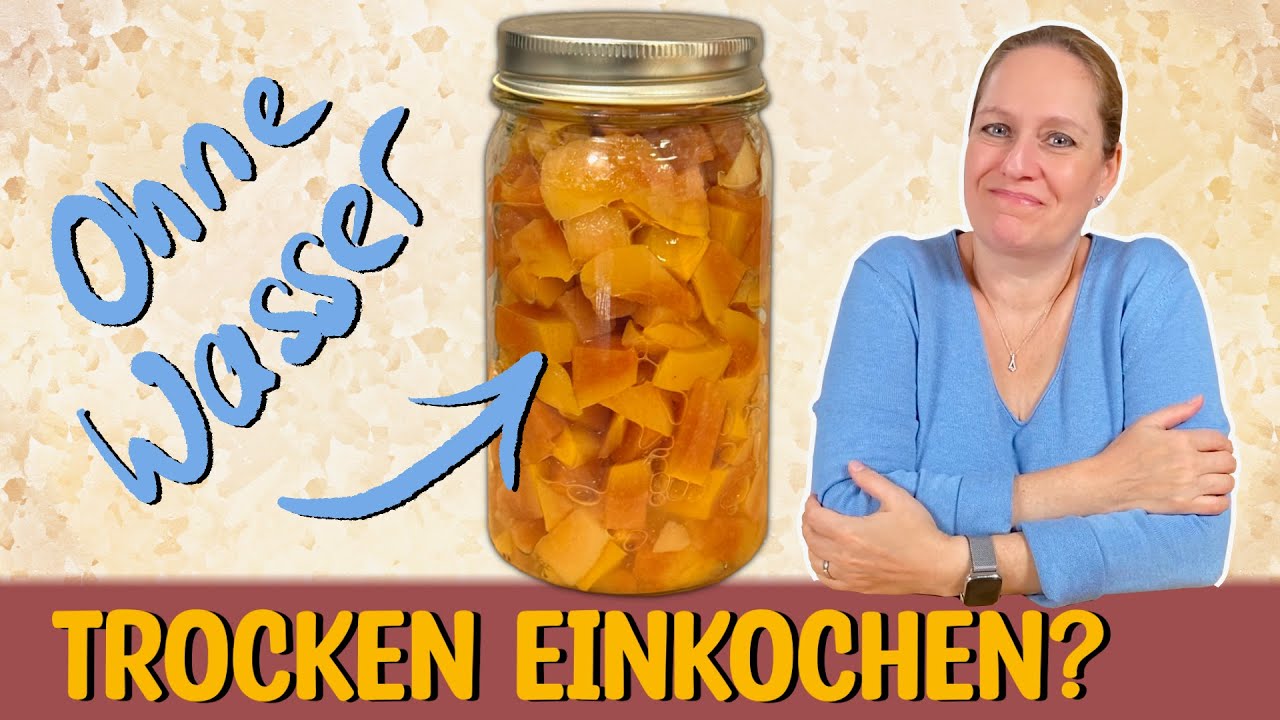Wie man Obst ohne Flüssigkeit einkocht 🍑🫐🍒