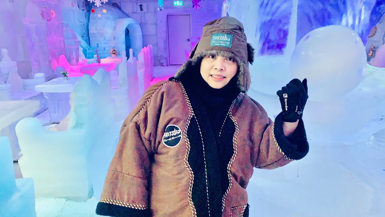🔴 Winter In QATAR ?||  SUBZERO QATAR&rsquo;S ICE LOUNGE || DOHA QATAR