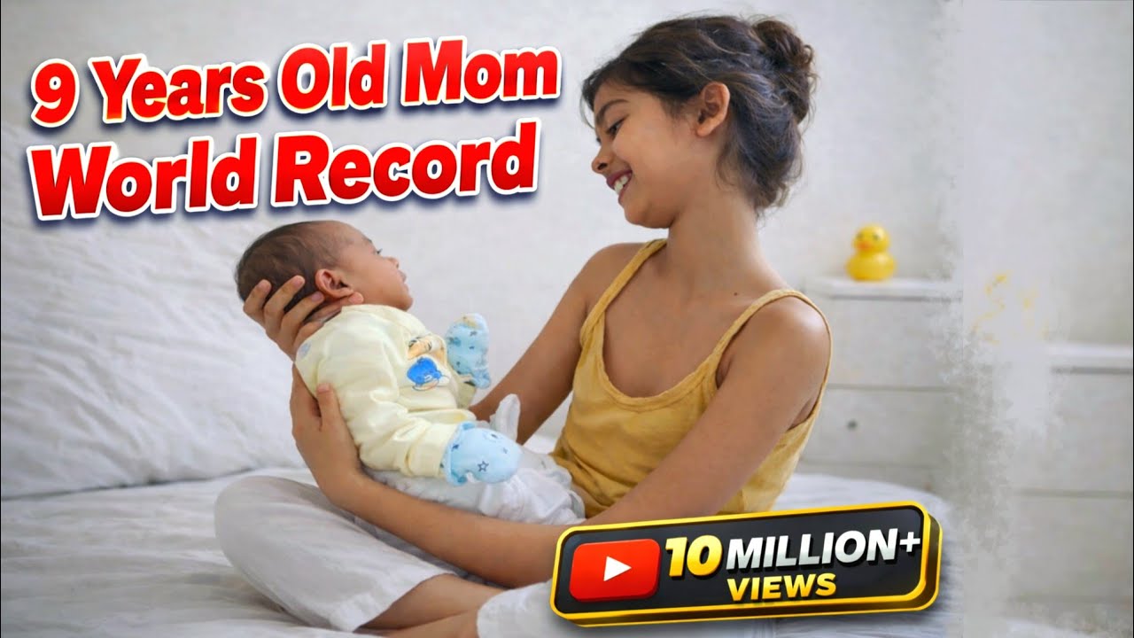 A 9 Years Old Mom World Record Viral Video Clip/ Indian Girl Birth A Baby In 9 Years Old 