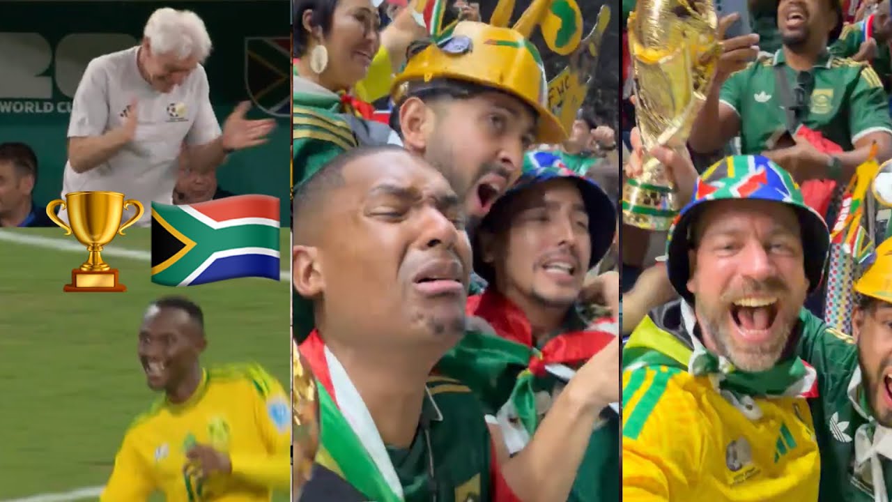Watch South Africans Reacting & Celebrating  Win Against South Korea 🇰🇷 🏆🇿🇦🤭😅🥳