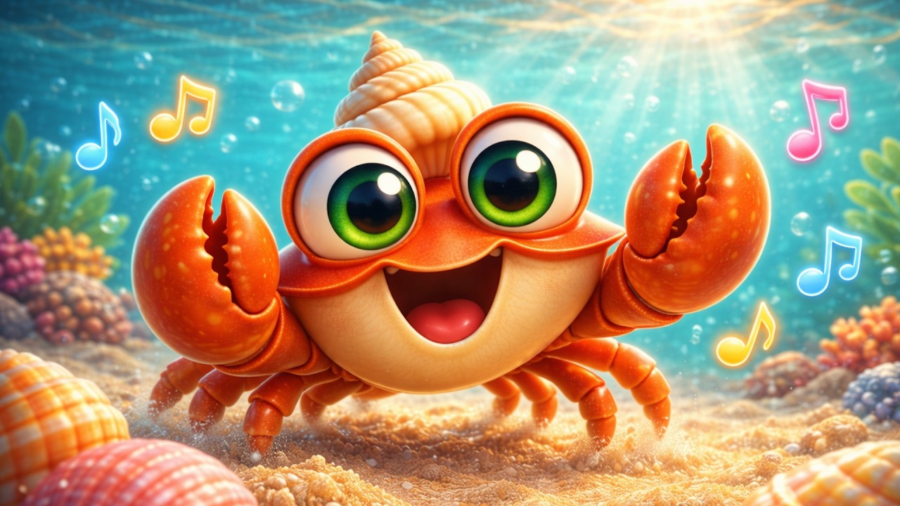 Το Μικρό Καβουράκι 🦀🌊 | Παιδικό Τραγούδι | Melokids 🎶
