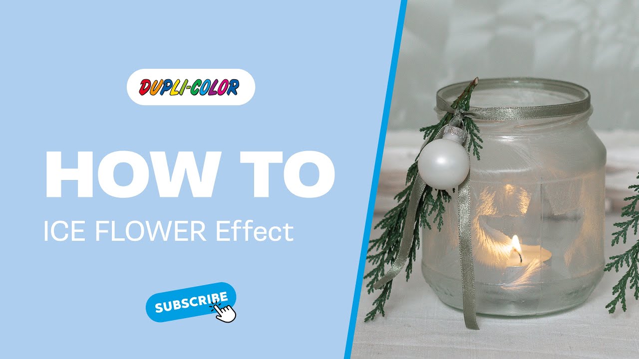 DUPLI-COLOR Eisblumespray | How to video &ndash; Der faszinierende ICE FLOWER Effect! ❄️✨