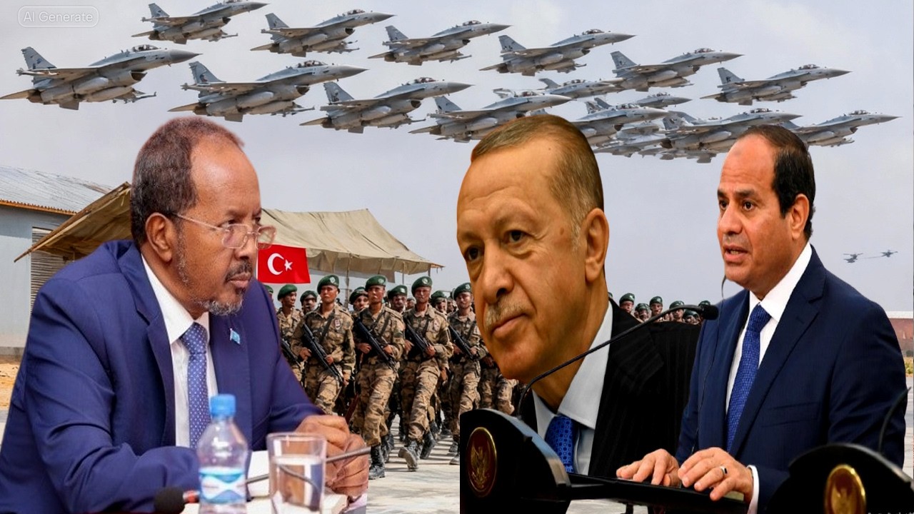 DEG DEG Diyarado dagaal kale oo soo gaaray Moqdisho, Turki Masar & Isra,..il oo ku dagaalamaya