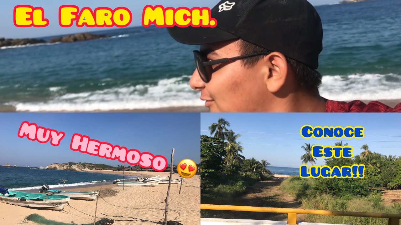 PLAYA EL FARO MICHOACÁN // LA PLAYA MÁS VICITADA DE MICHOACÁN !! // LUISITO HERNÁNDEZ