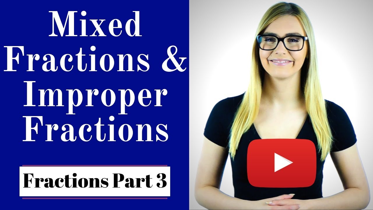 Mixed fractions and Improper factions - Converting, Multiplying, adding