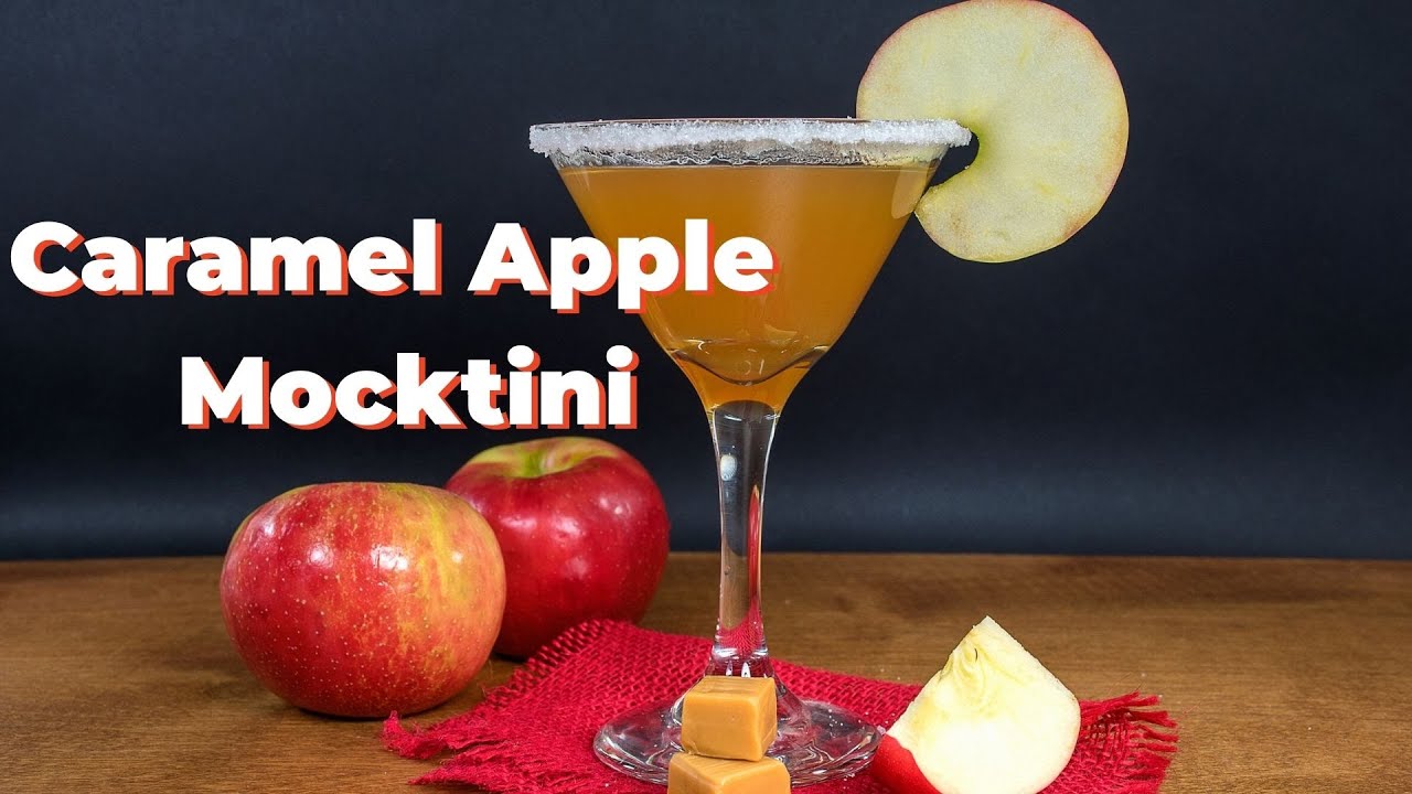 Caramel Apple Mocktini On The House!
