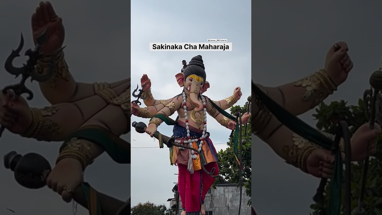 Sakinakacha Maharaja 2024 #sakinakachamaharaja #kunalpatil #mumbaichaganpati #parelworkshop #ganpati