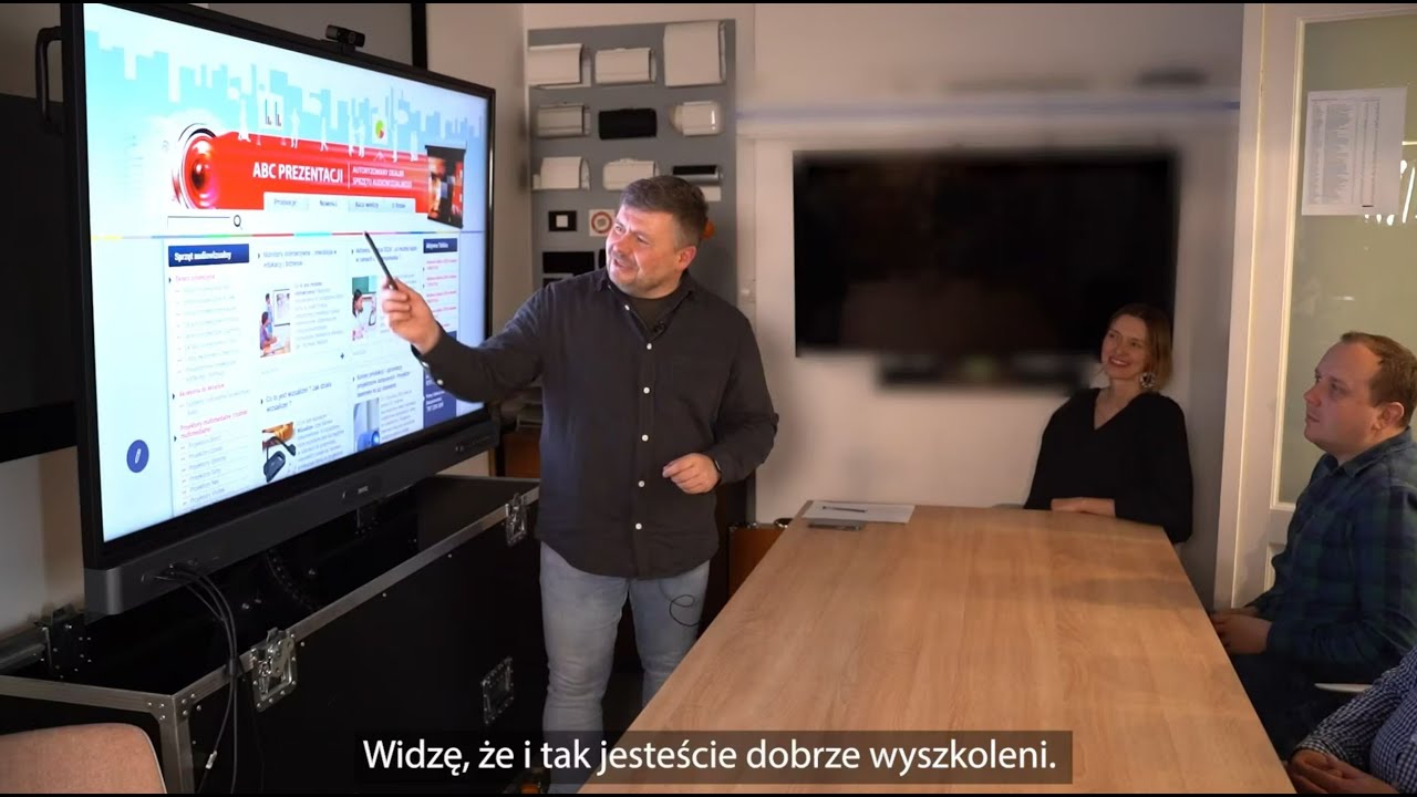 Monitor interaktywny BenQ RP6504 szkolenie dla szkół i firm, Android 13, Google Play, Jonizator