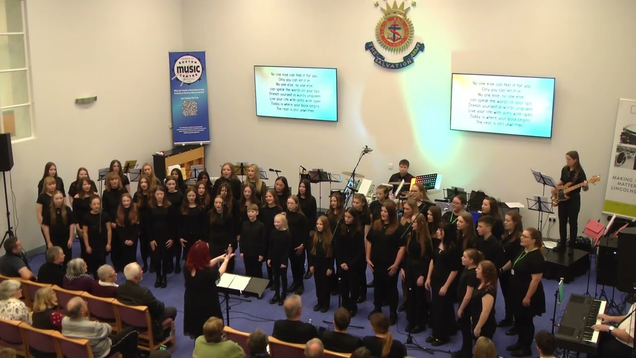 Boston Youth Pop Choir - Unwritten (Natasha Bedingfield)