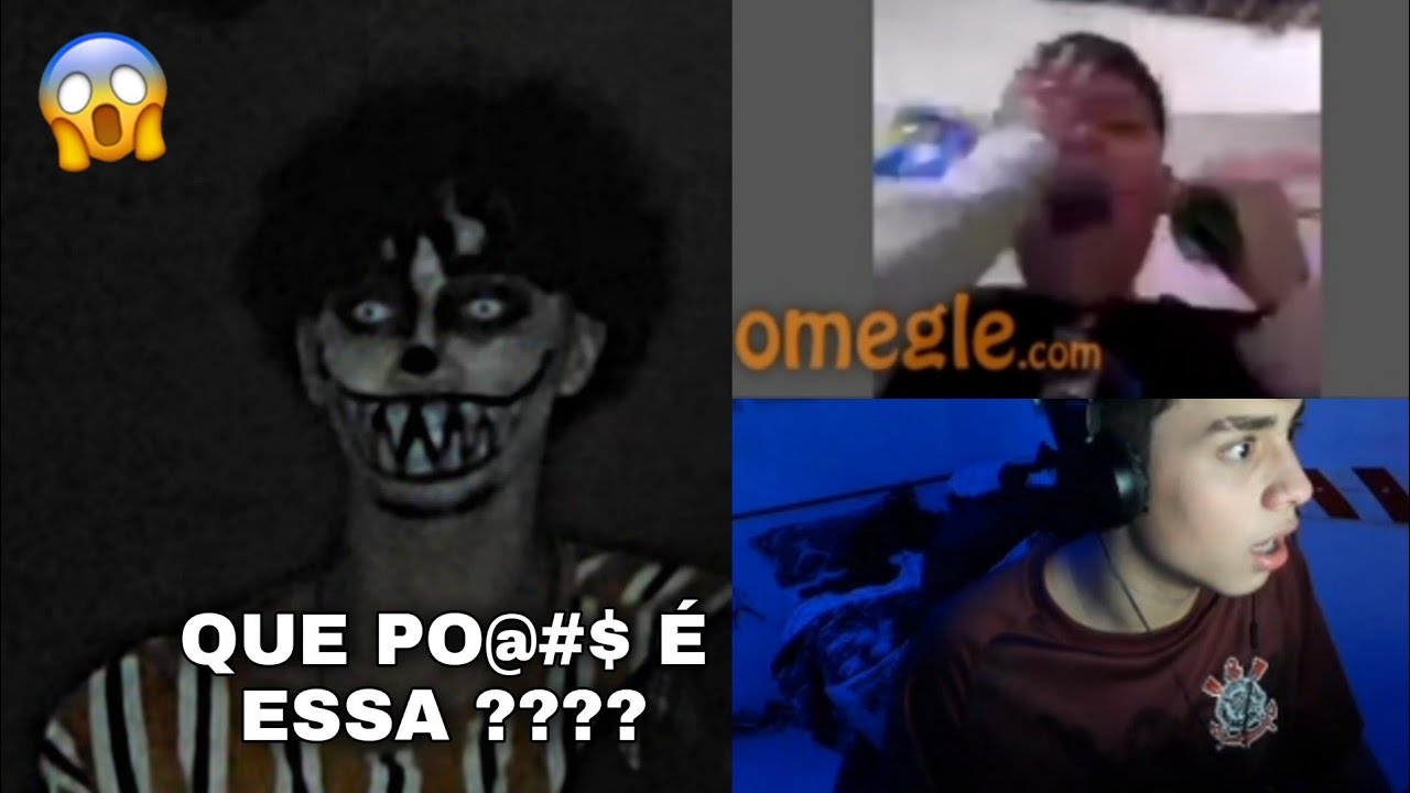 ASSUSTANDO AS PESSOAS NO OMEGLE *part28* assustei uma criança!!