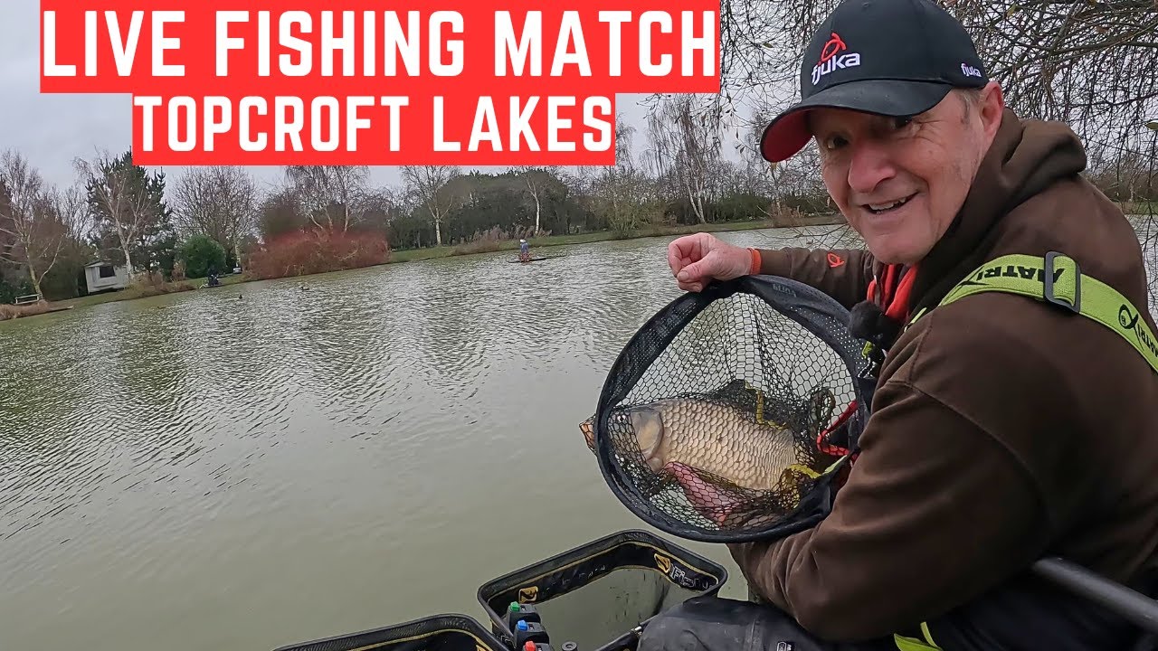 Live Fishing Match Topcroft Lakes nr35 2bu, #matchfishinguk