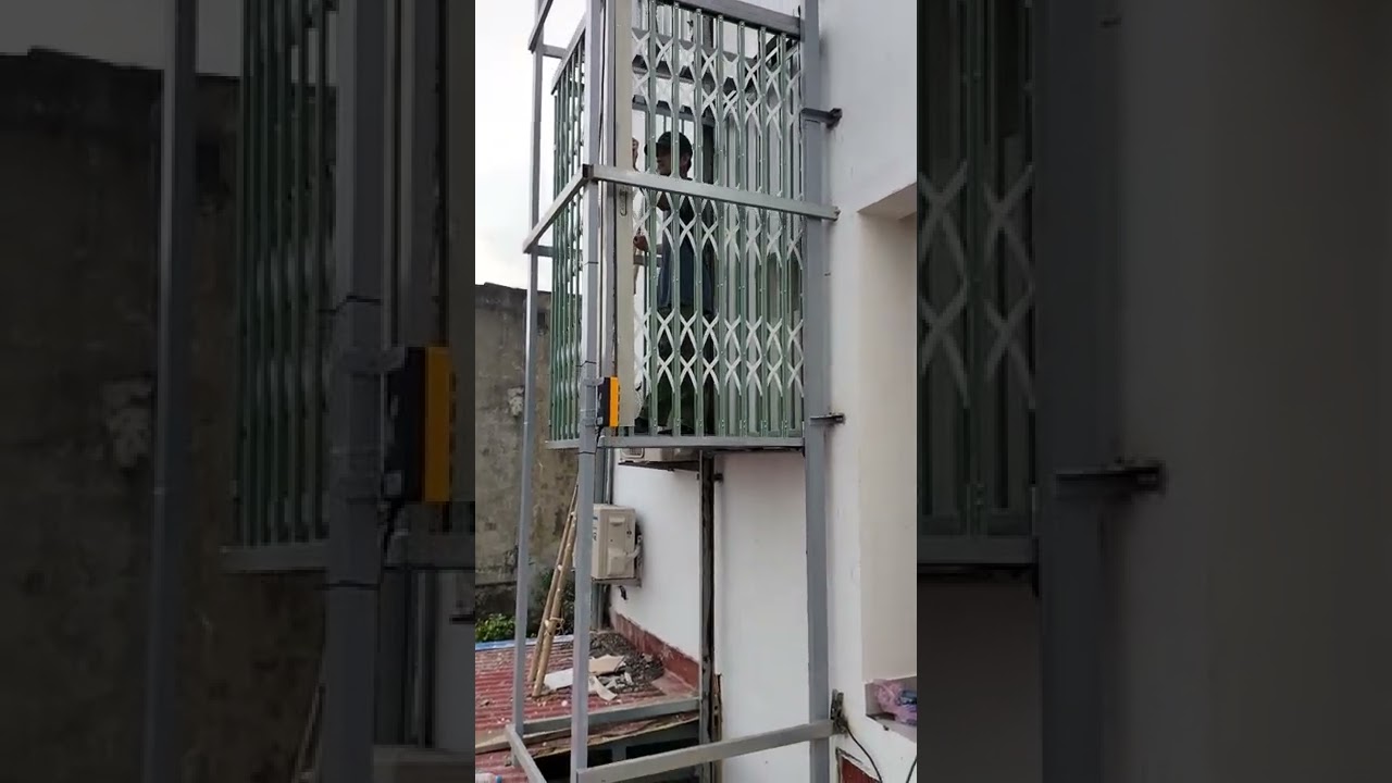 thang máy tự chế có hệ thống chống rơi khi đứt cáp lh 0973665668