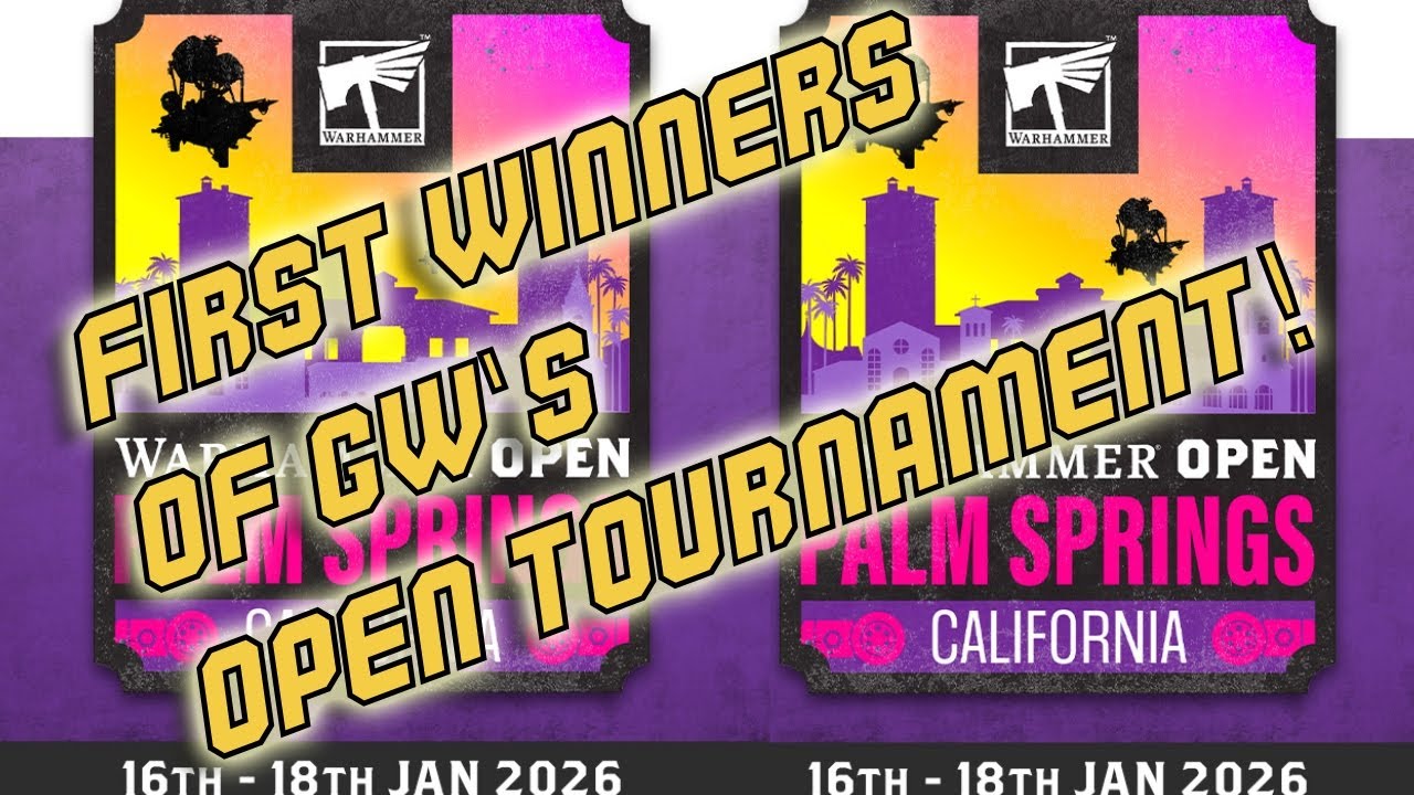 Palm Springs Open Results are GREAT Kill Team!