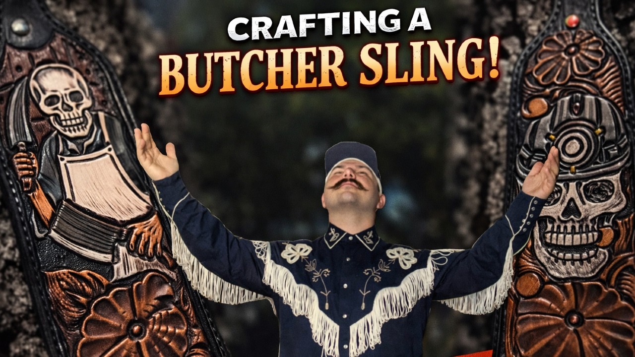 Making a Rifle Sling for a Coal Miner