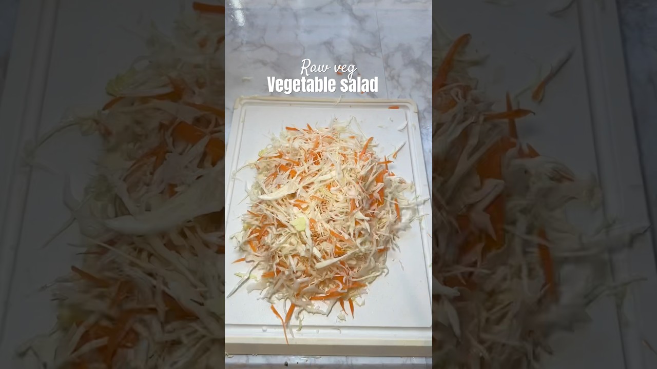 Jamaican Raw Veg, the perfect sweet and tangy crunch to brighten any meal!#jamaicanfood #rawveggies