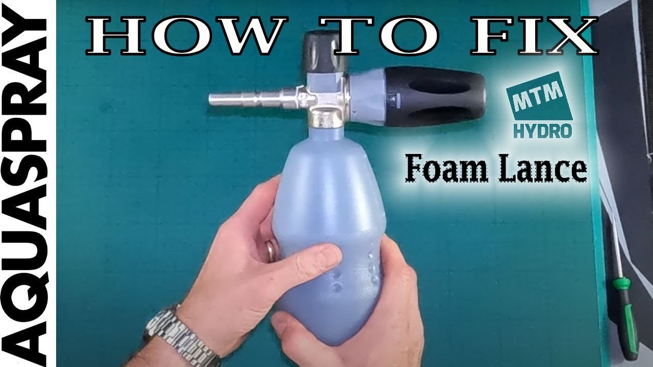 How To Fix A Faulty MTM PF22 Foam Lance