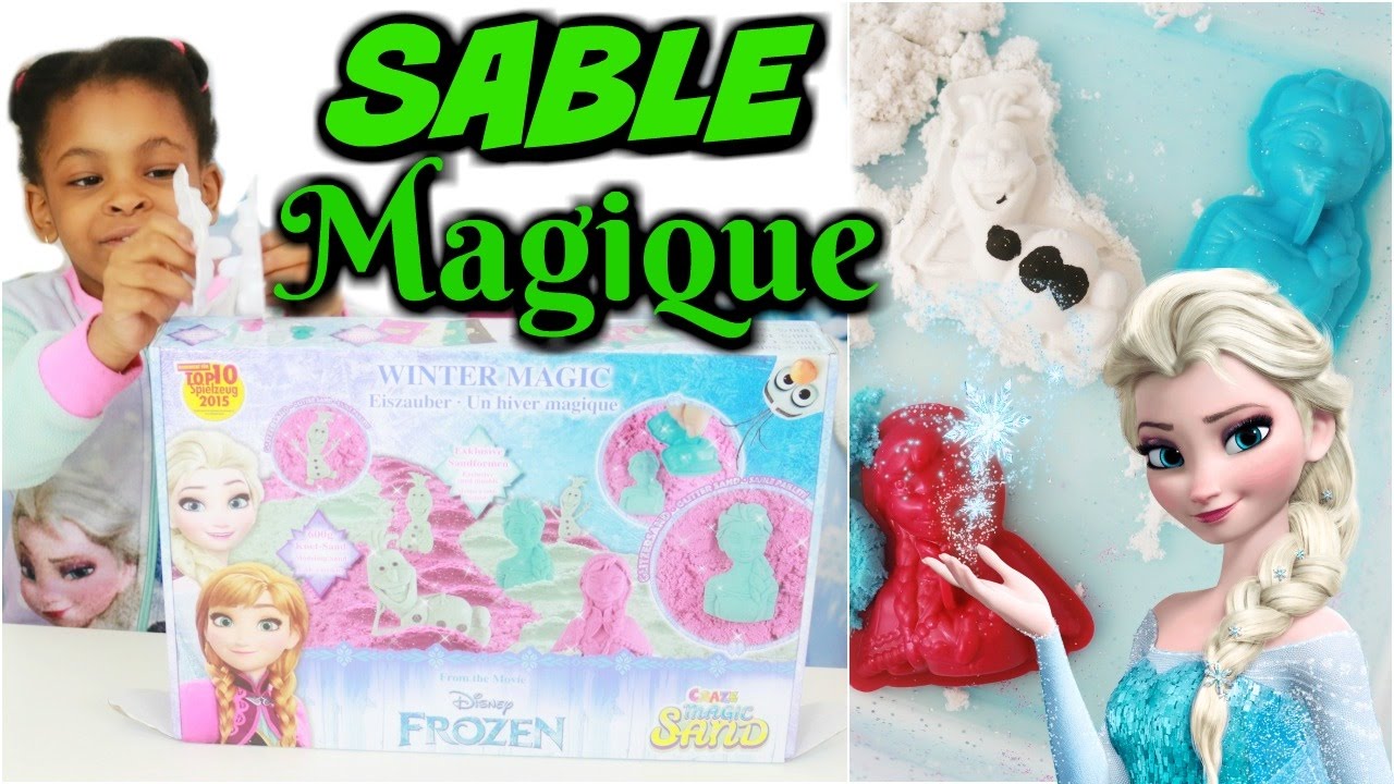 SABLE MAGIQUE REINE DES NEIGES / FROZEN SUPER SAND (JOUET Disney)