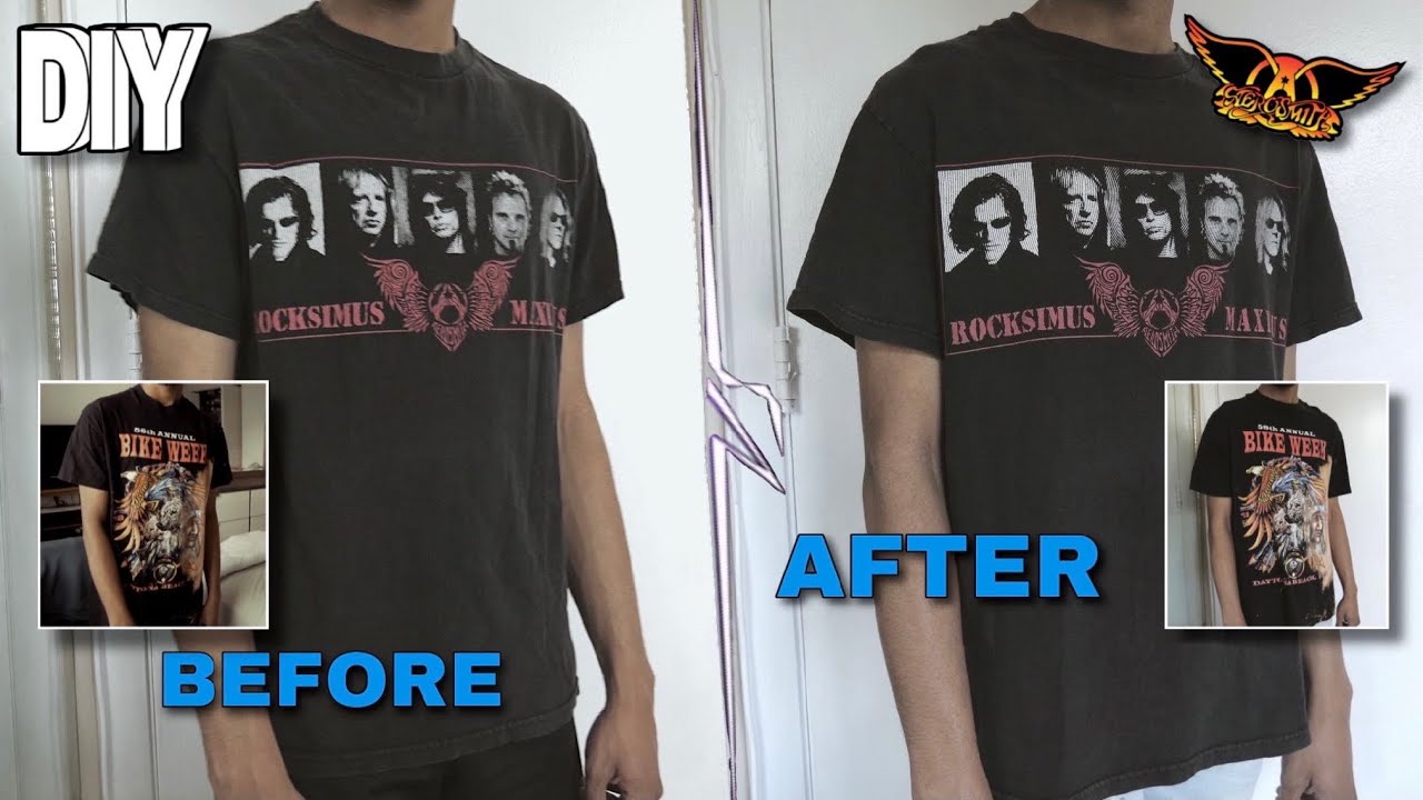 HOW TO STRETCH / ENLARGE A T-SHIRT (DIY)