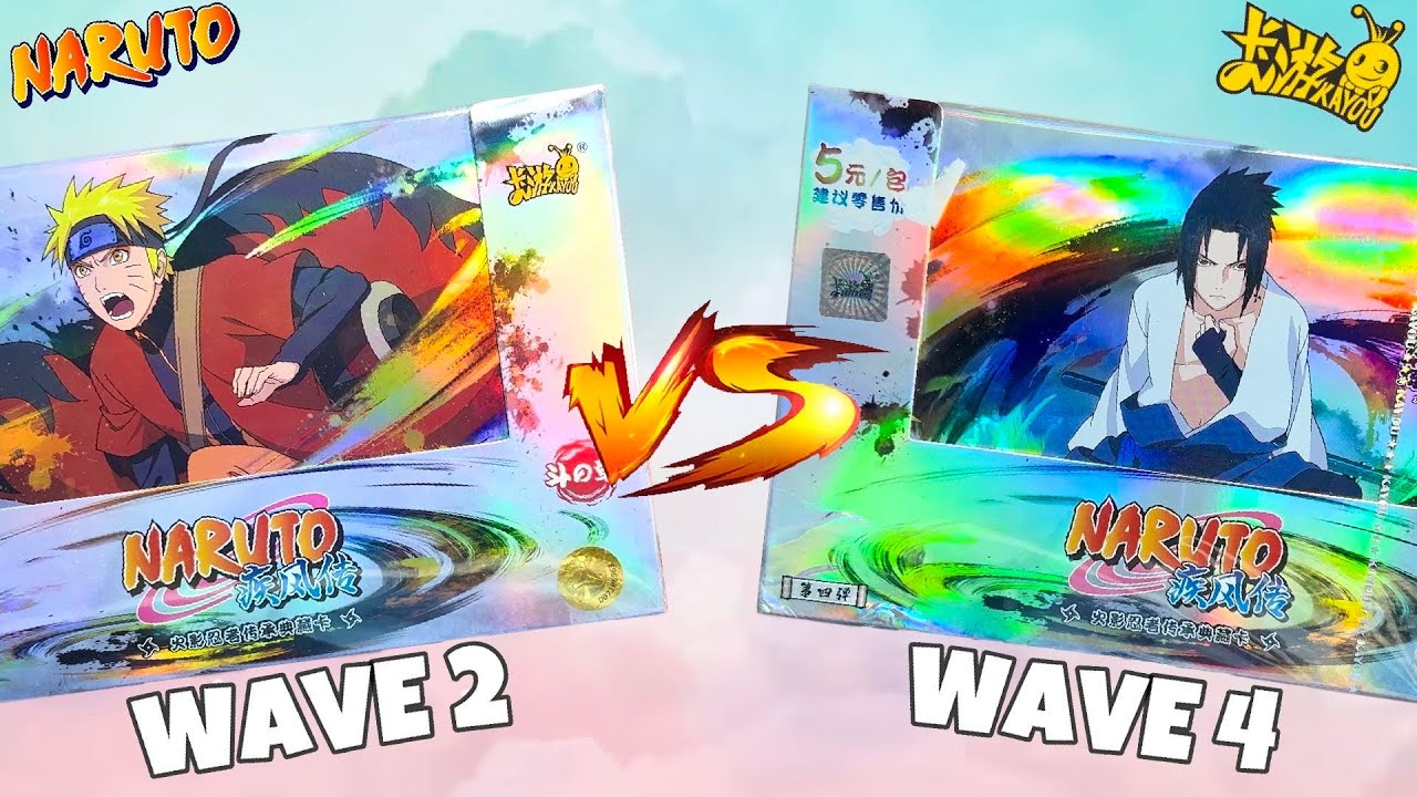 NARUTO VS SASUKE BOX BATTLE!! OPENING TWO NARUTO KAYOU TIER 3 BOOSTER BOXES!