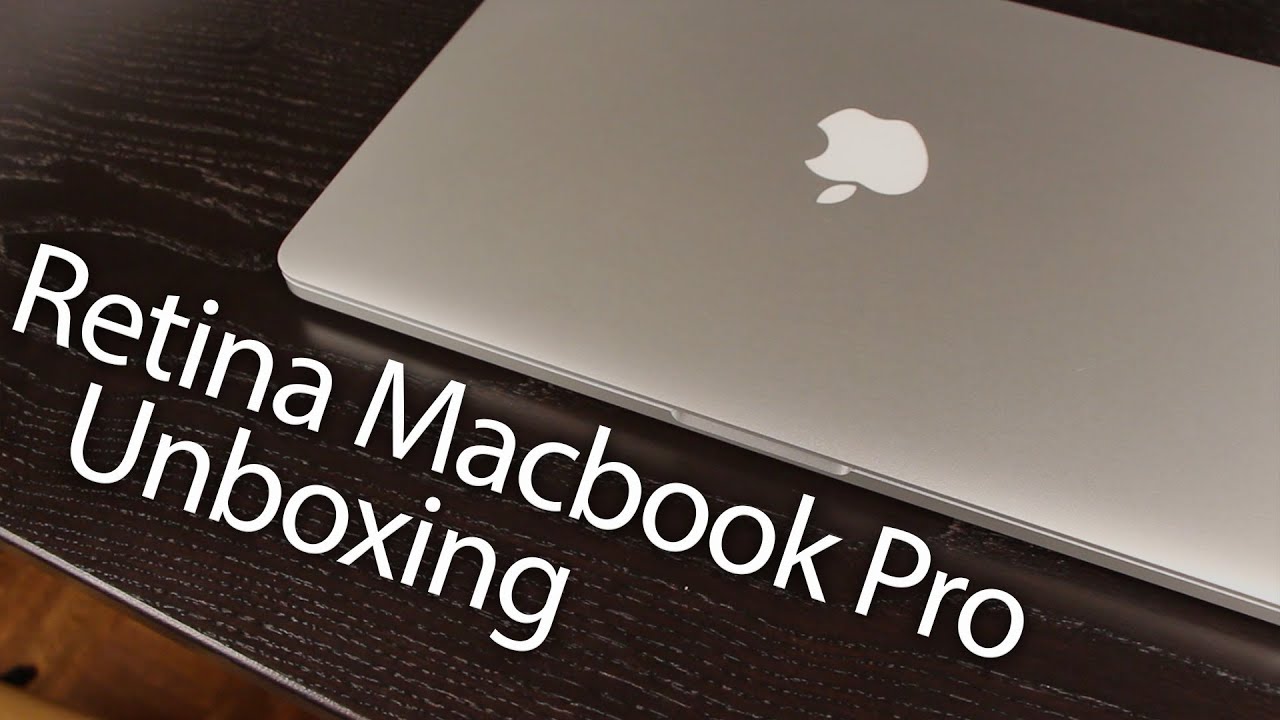 Распаковка нового 13-дюймового MacBook Pro, Retina Display 13 дюймов (2012)