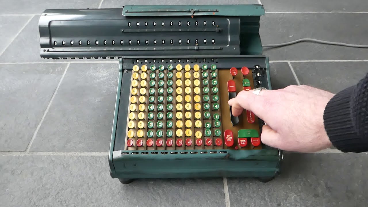 The Marchant ACT-10M mechanical calculator