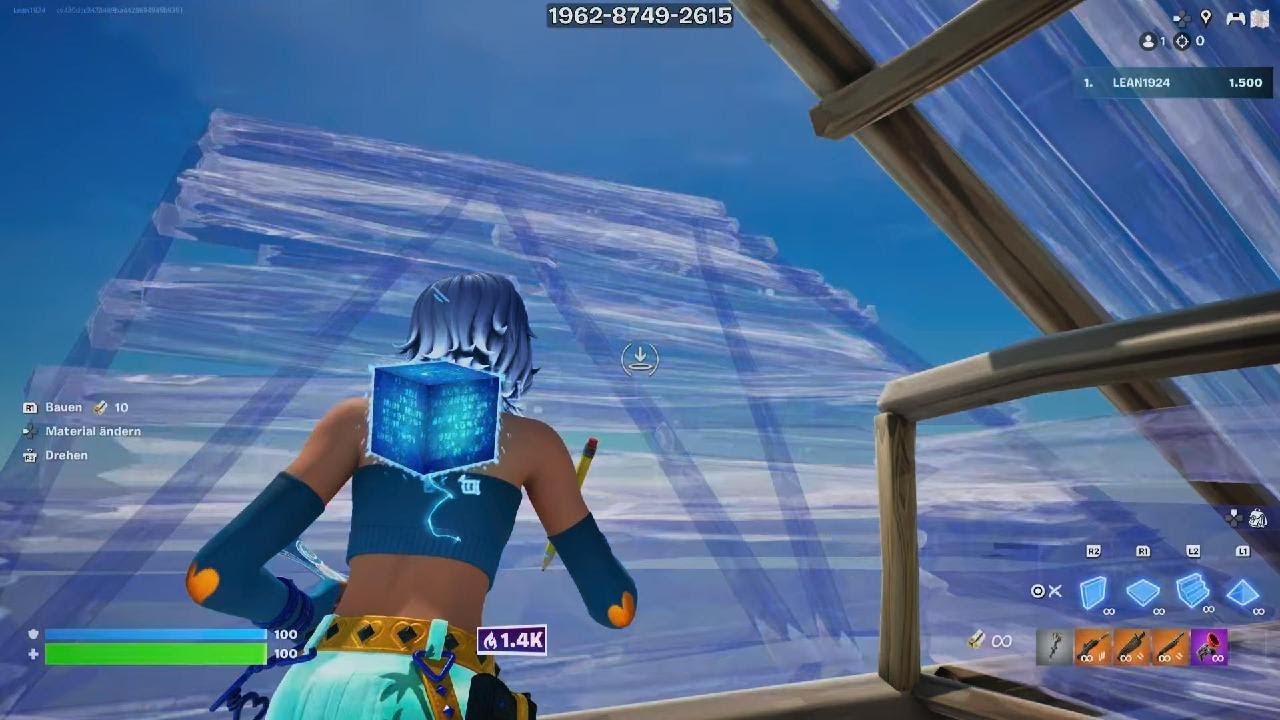 Bauen lernen für anfänger in Fortnite [sehr einfach]
