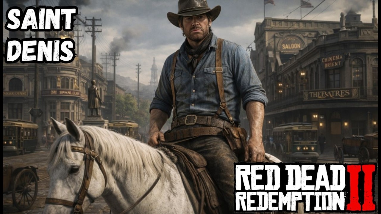 Red Dead Redemption II parte 25 Exploração e as Maravilhas de Saint Denis