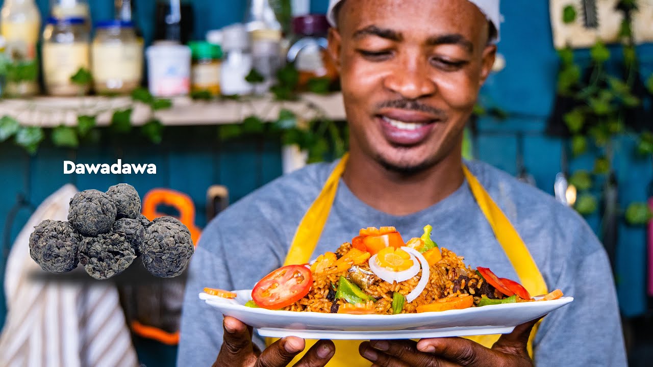 This is a different kind of Jollof. How to make DAWADAWA Jollof