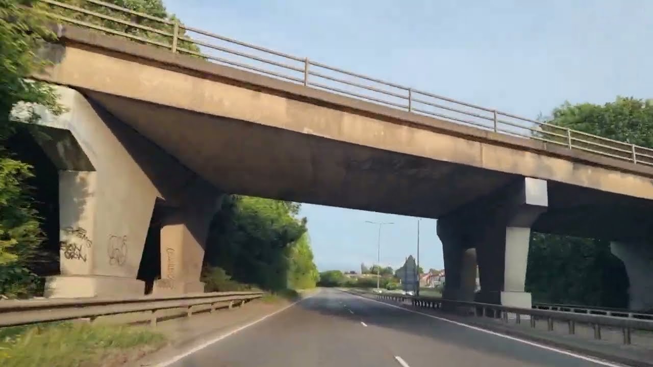 Road Trip UK🇬🇧 | Driving From Chesterfield Station To Worksop |  Creswell | Via Clowne | Raw Footage