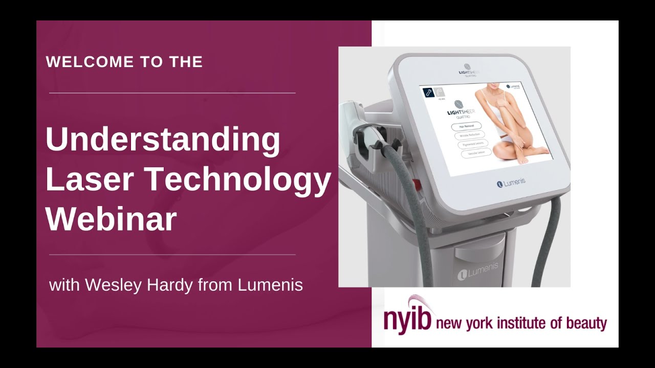 Understanding Laser Technology Webinar with Wesley Hardy from Lumenis