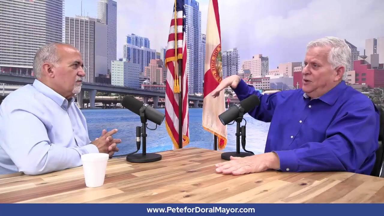 Doral Councilman, Pete Cabrera talks about his candidacy for Mayor