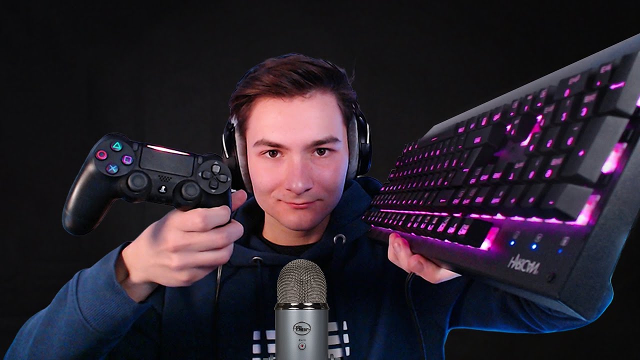 ASMR für alle GAMER! (Keyboard und Controller Sounds)