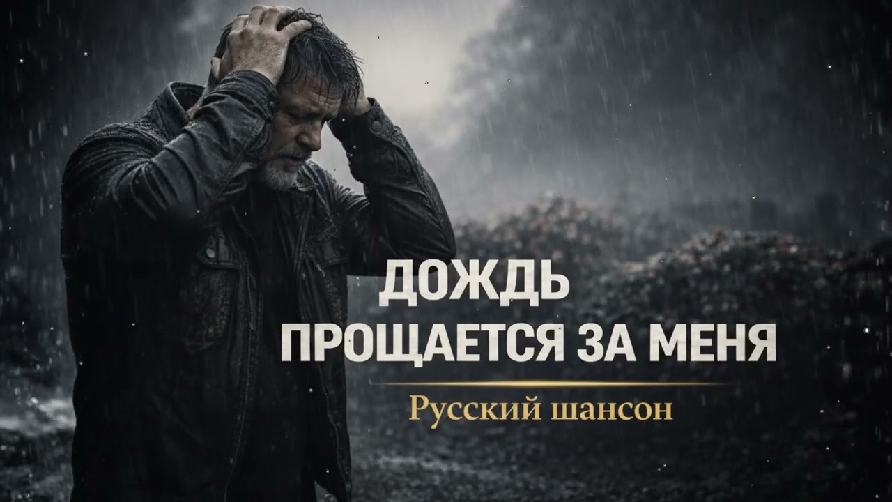 🌧️⚰️ Русский шансон под дождём – похороны души, тишина кладбища и боль