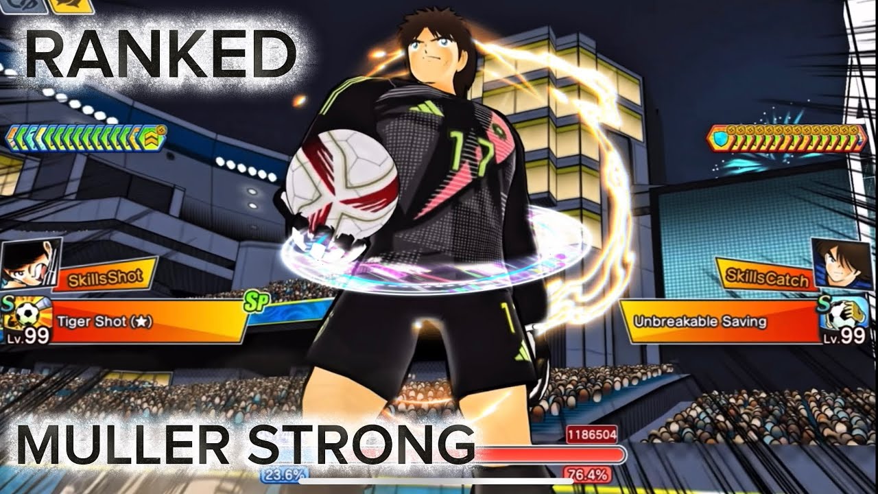 CAPTAIN TSUBASA DREAM TEAM RANKED PVP, MULLER STRONG GK. 8th Anniversary #ctdt