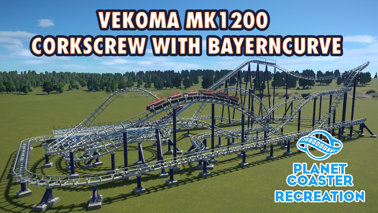 [Planet Coaster] Vekoma MK1200 (Corkscrew with Bayerncurve) Recriada