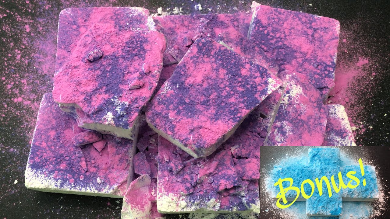 💜 Ader Gym Chalk Crush + BONUS VIDEO!!! • ASMR