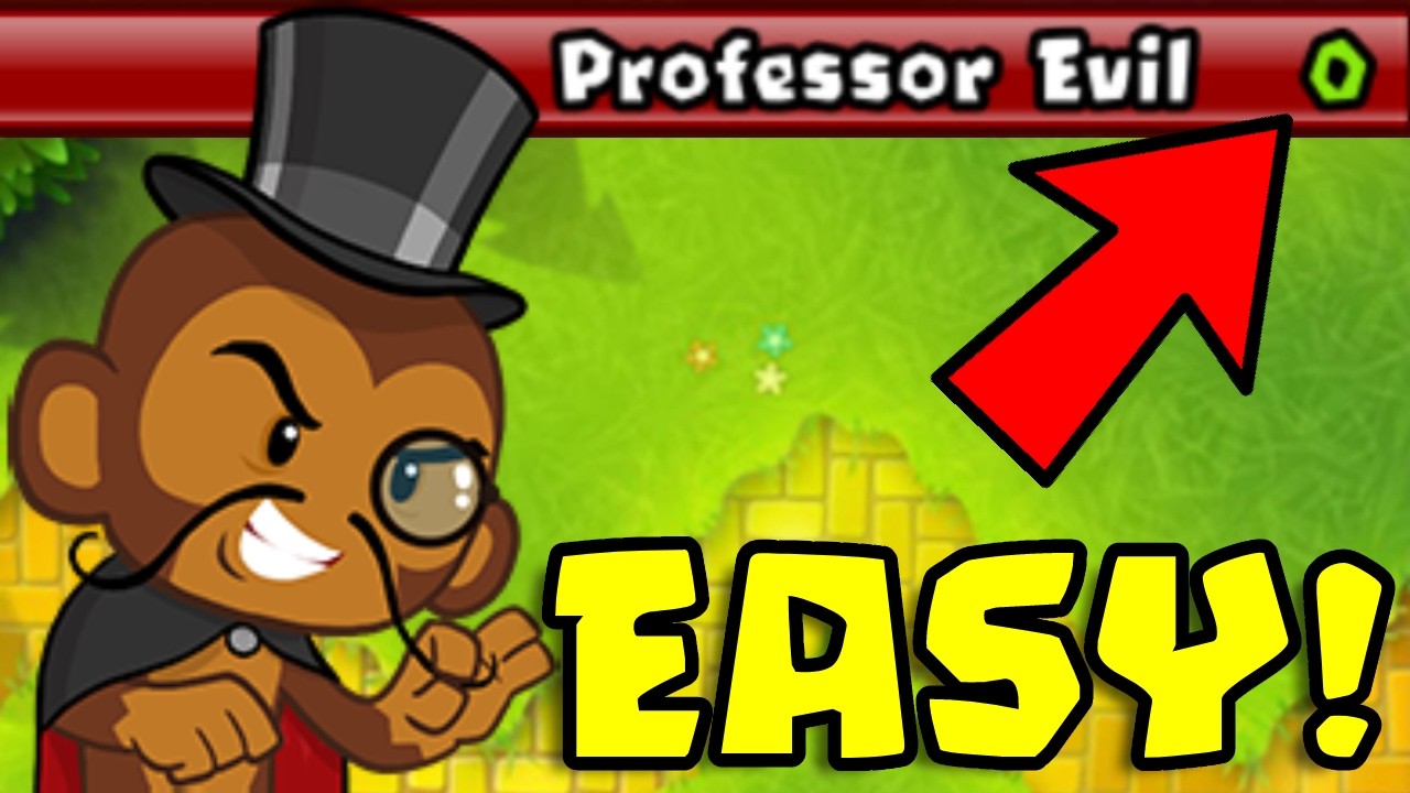 Easily Beat the NEW Professor Evil Challenge... (Bloons TD Battles)