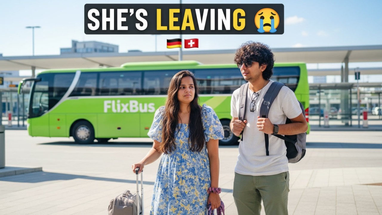 She’s Leaving Germany Today… 😔 | Munich FlixBus Station Vlog