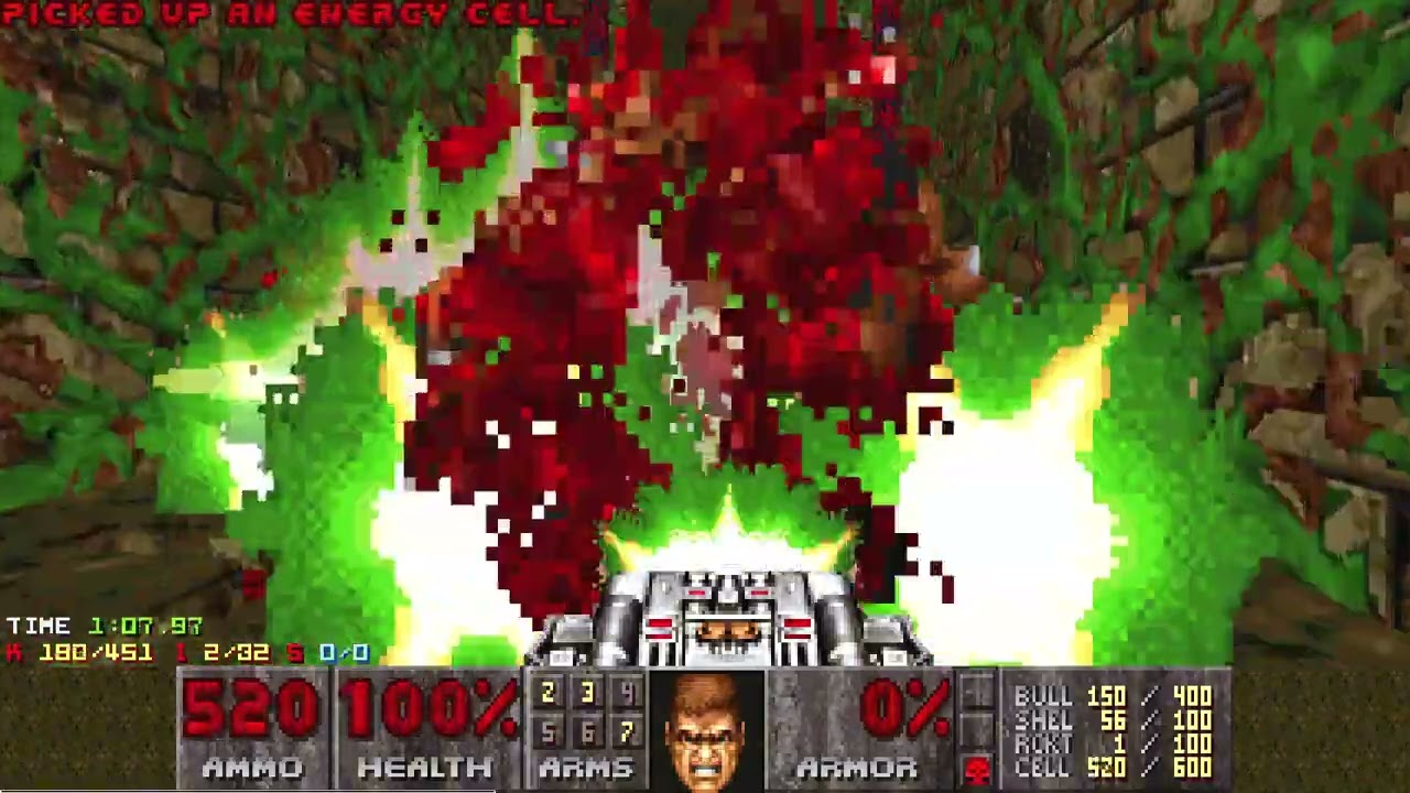 [Doom] Forsaken Compound - Cybertemple - E1M9 - UVMax - 3,03 - (by ivymagnapinna)