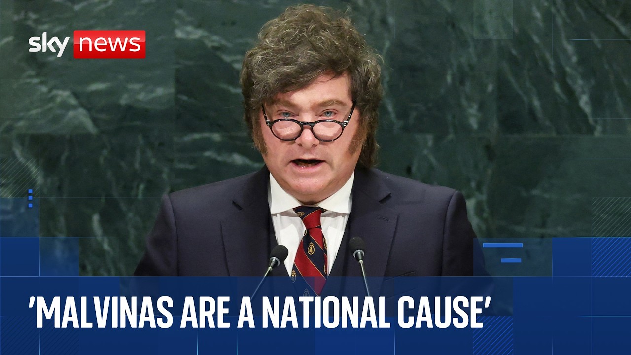 Argentinian president speaks at UN General Assembly